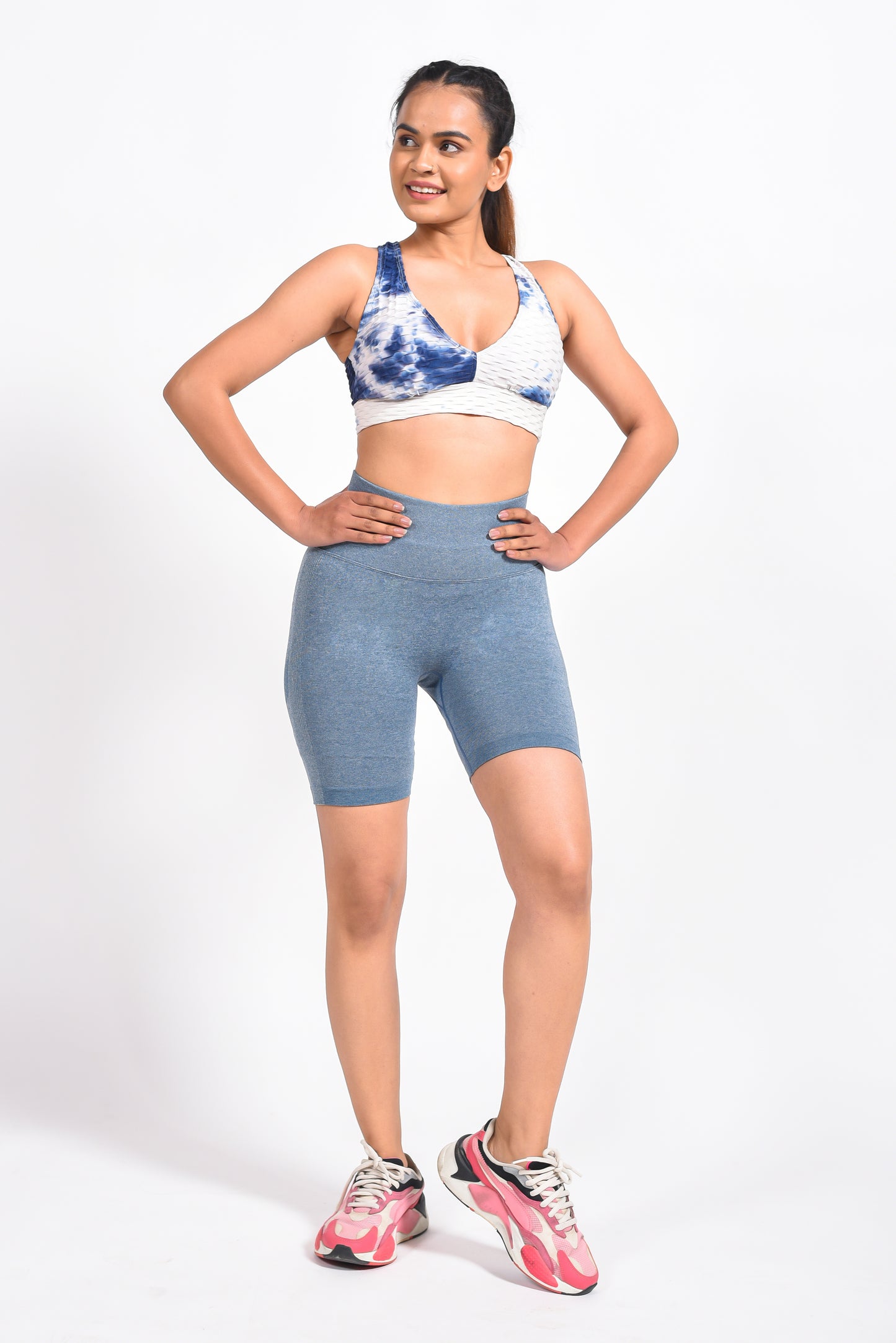 GYMSQUAD® CYCLING SHORTS - BLUE