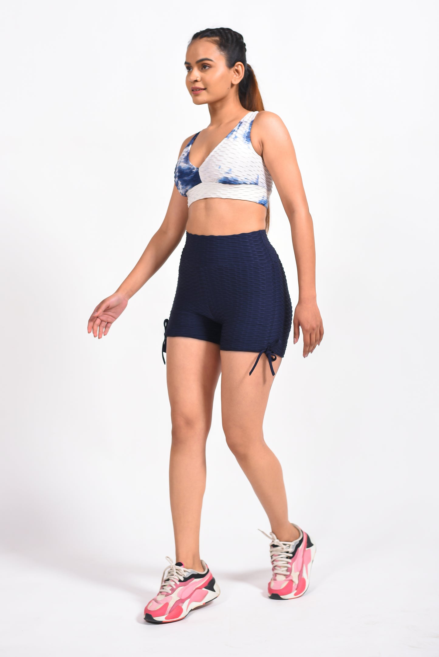 GYMSQUAD® PUSH UP SHORTS - NAVY