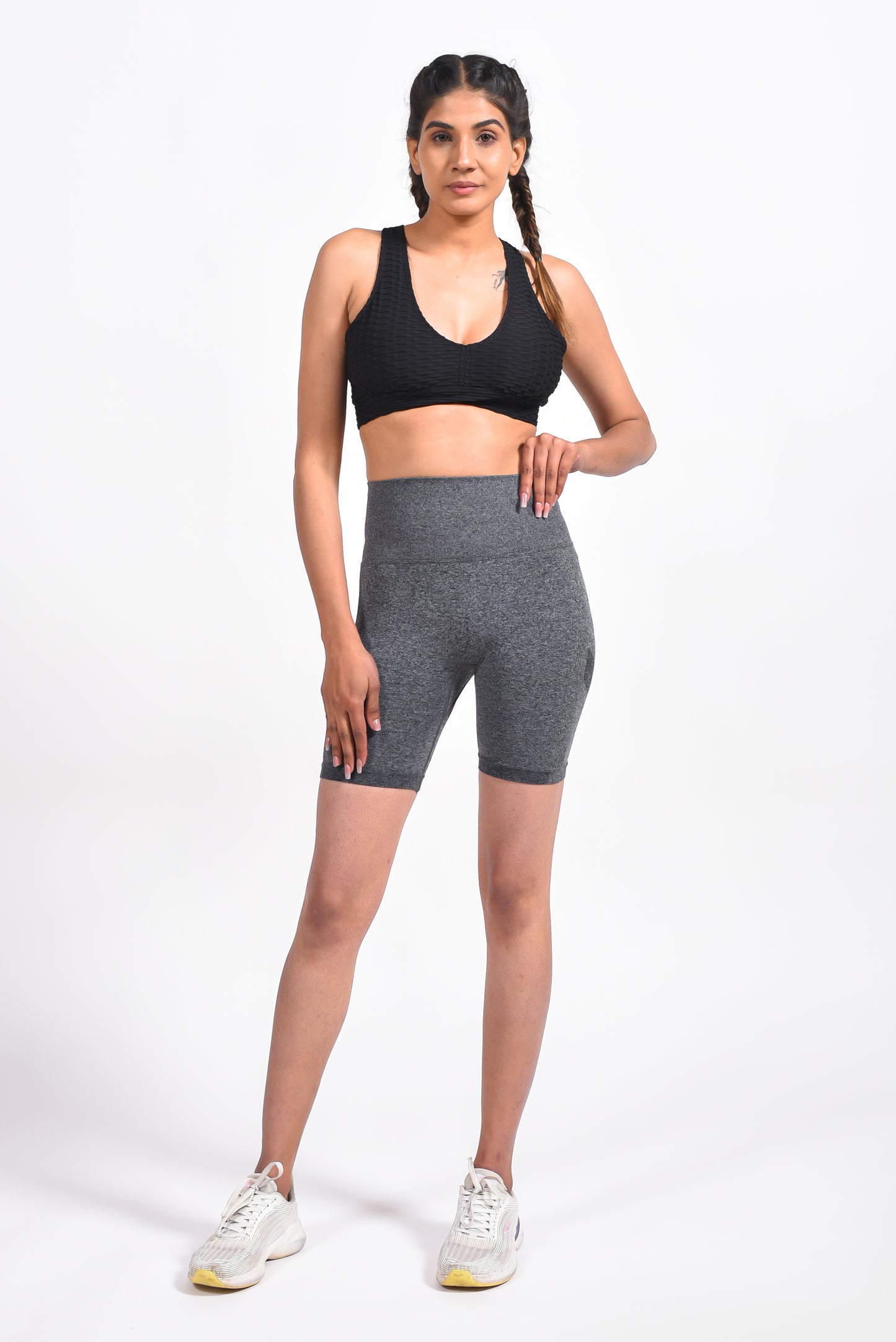 GYMSQUAD® CYCLING SHORTS - BLACK