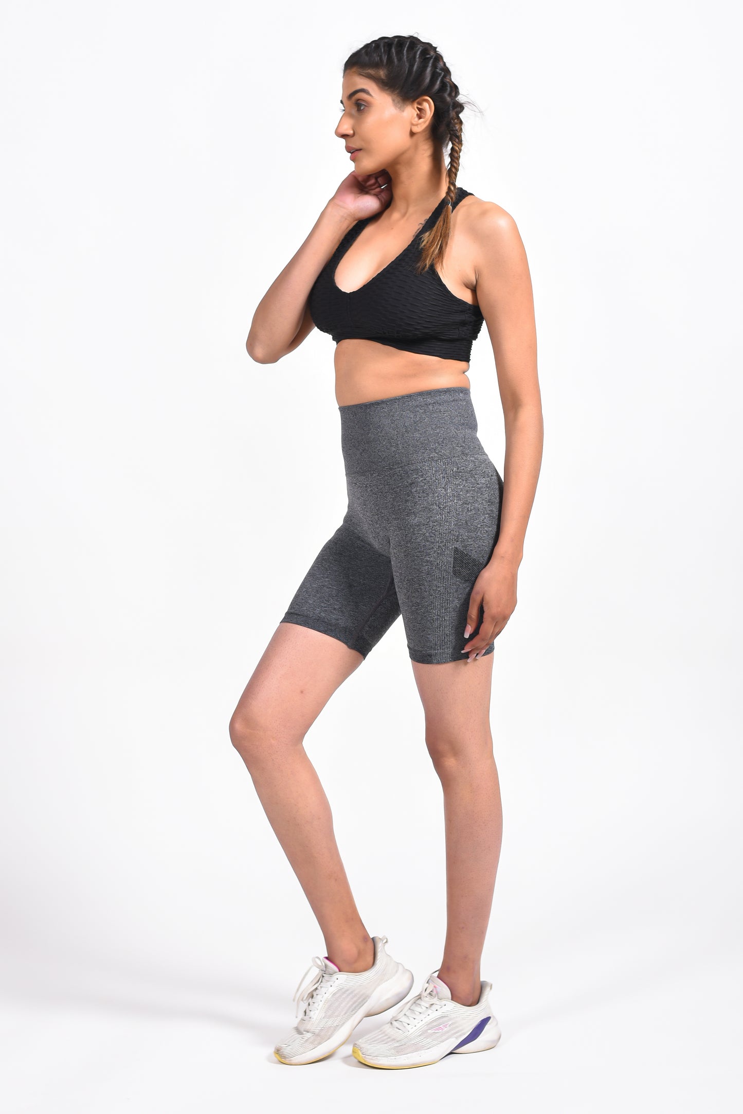 GYMSQUAD® CYCLING SHORTS - BLACK