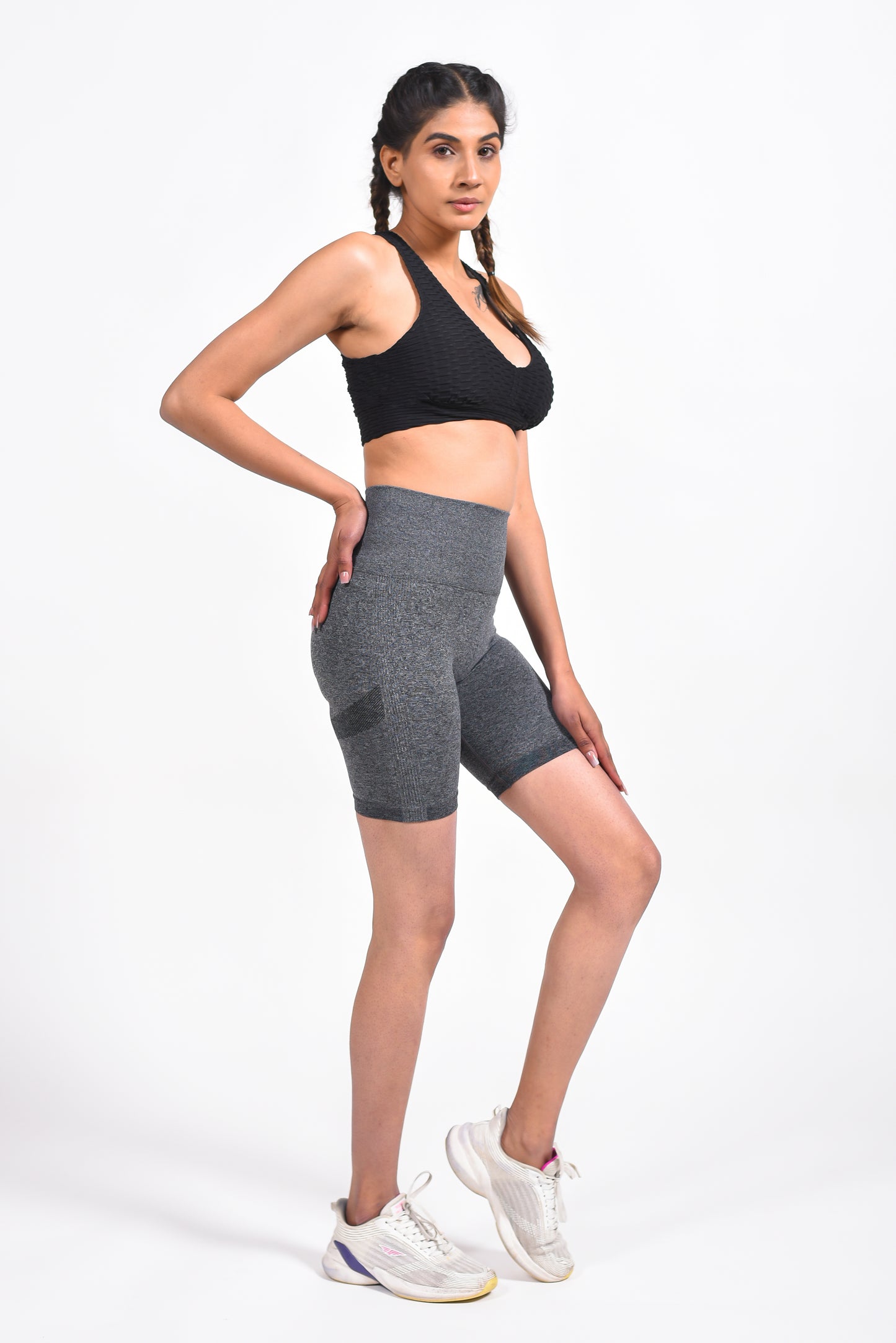 GYMSQUAD® CYCLING SHORTS - BLACK