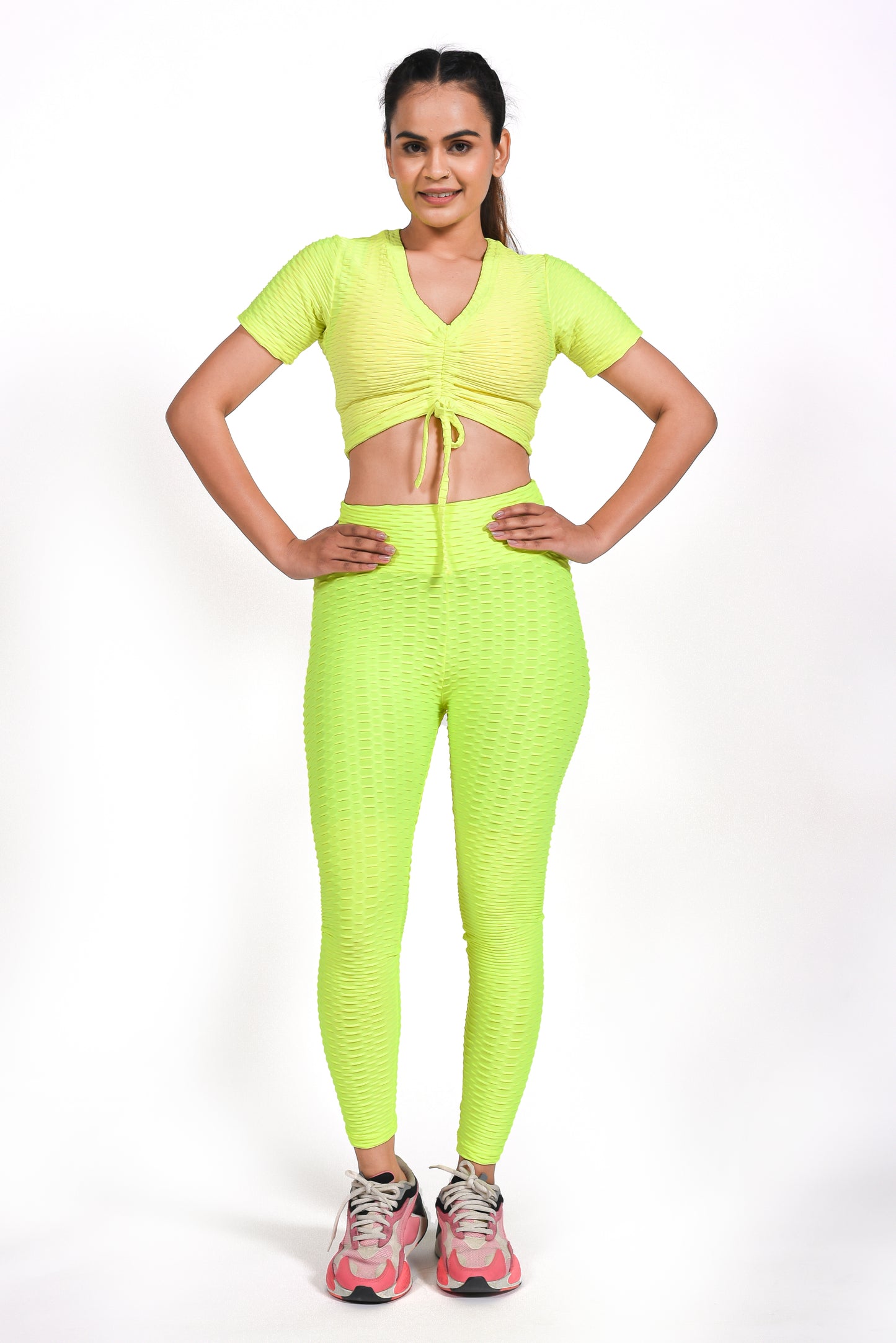 GYMSQUAD® ANTI-CELLULITE T-SHIRT - YELLOW