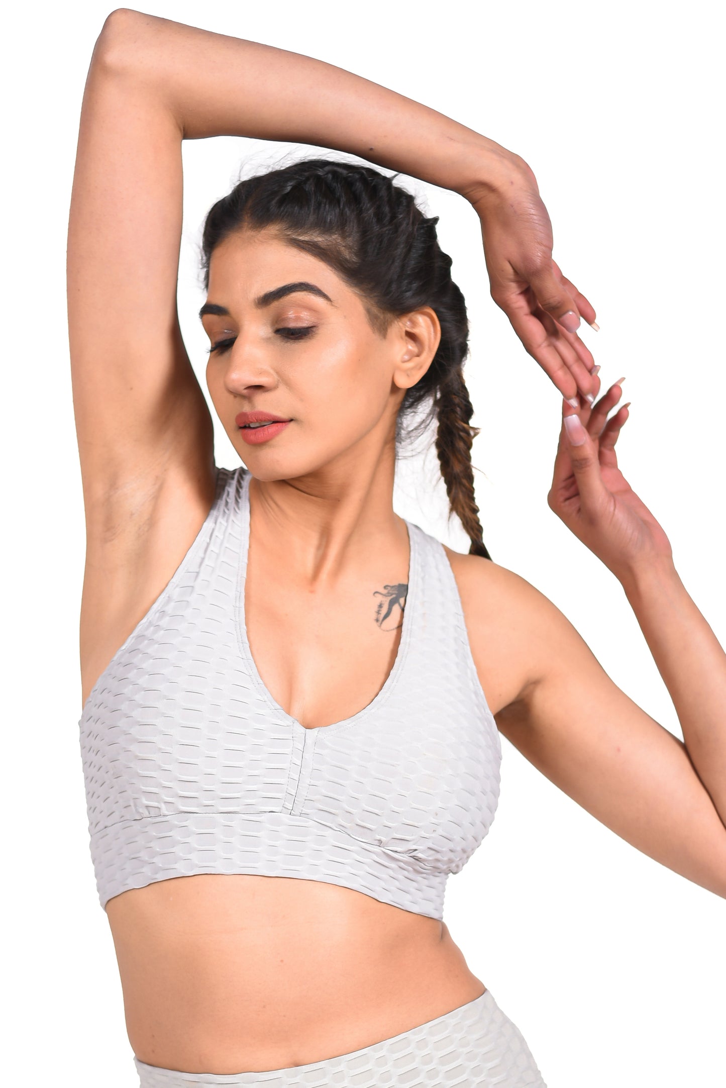 GYMSQUAD® SUPPORTIVE SPORTS BRA - GRAY