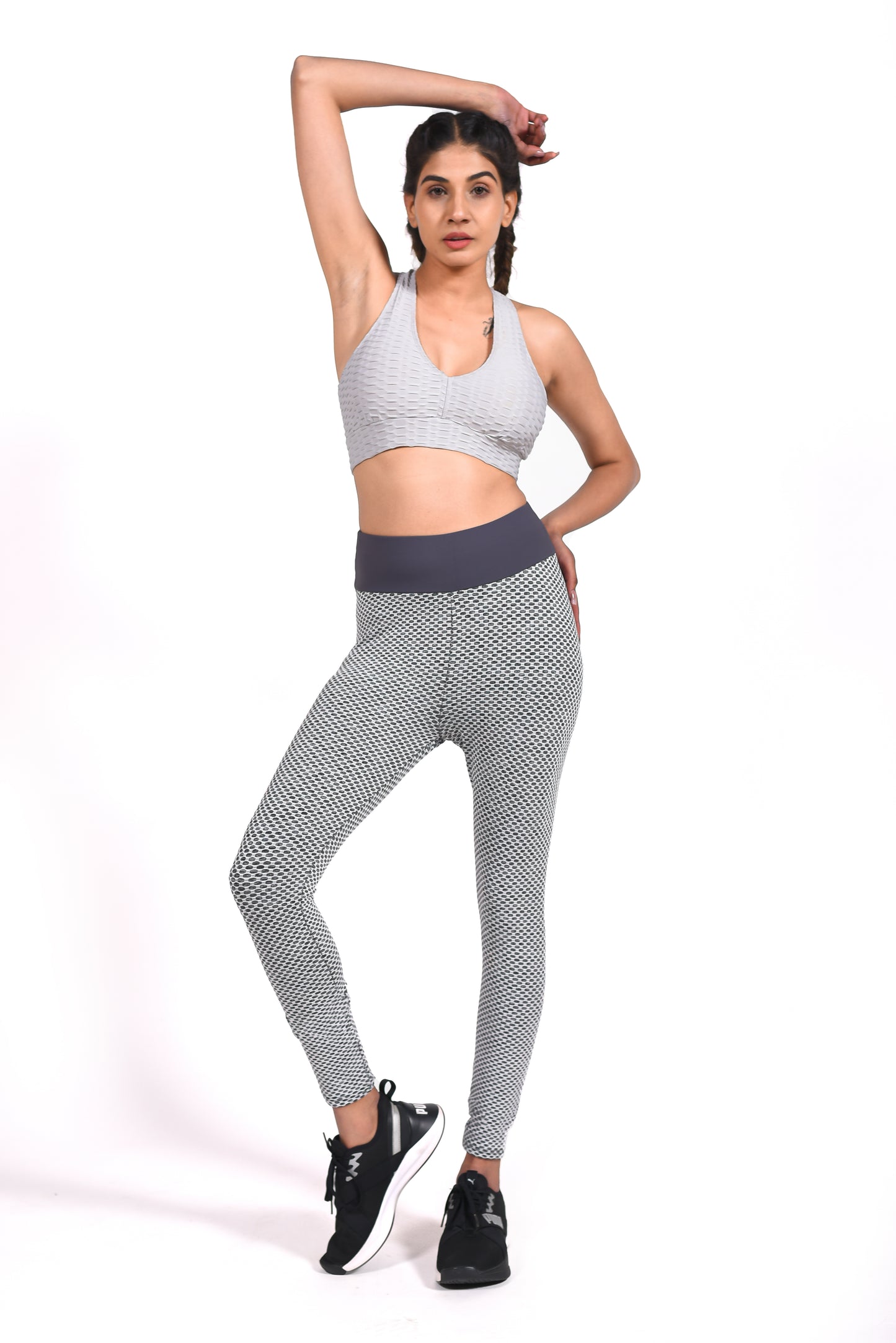 GYMSQUAD® SUPPORTIVE SPORTS BRA - GRAY