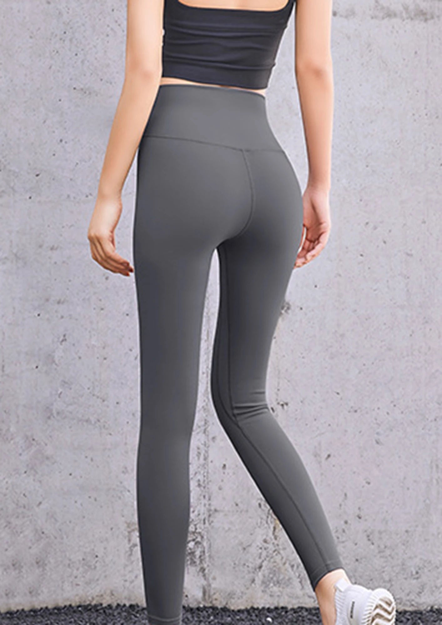 GYMSQUAD® PUSH UP FIT AND COMFY LEGGINGS -GRAY