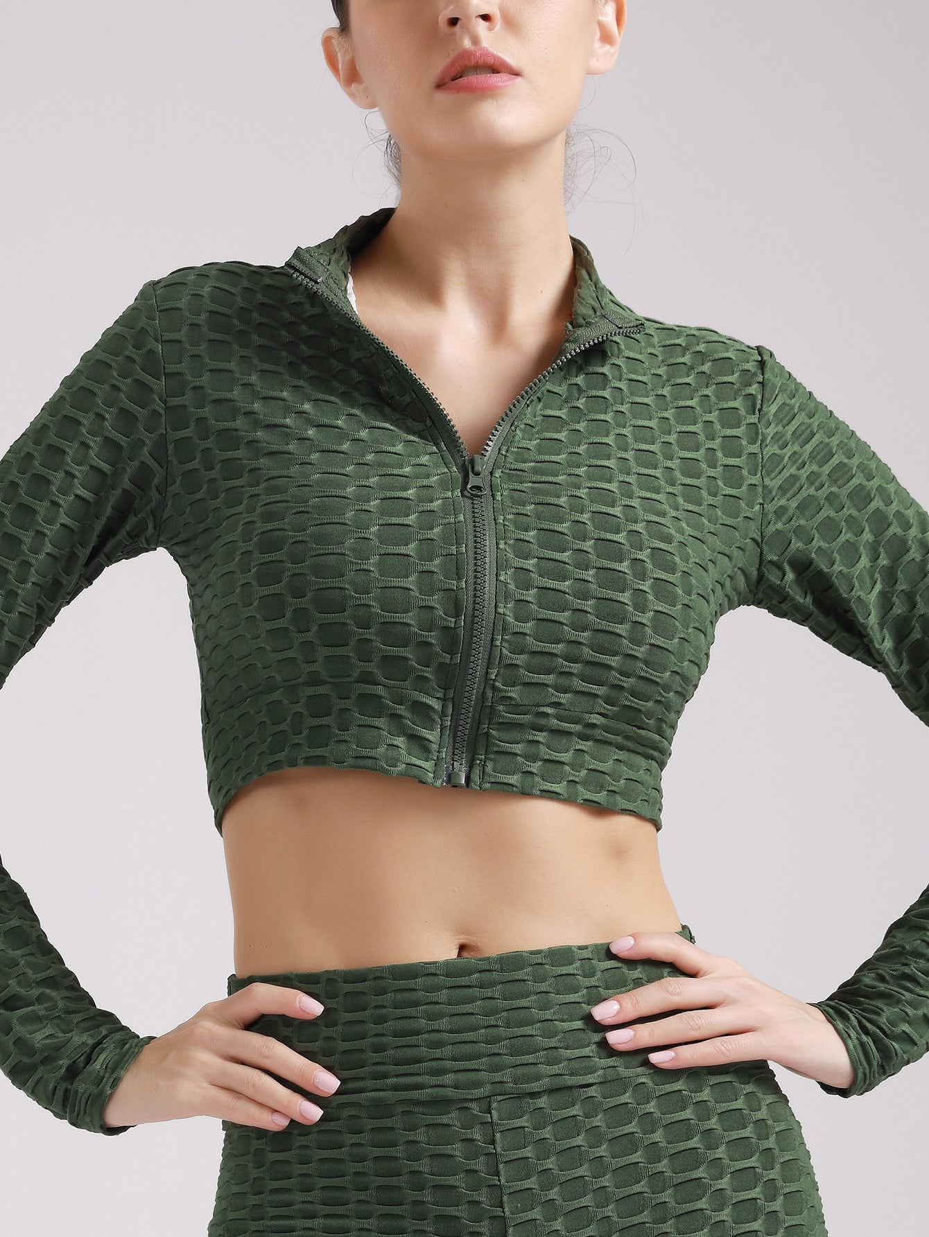 GYMSQUAD® ANTI-CELLULITE JACKET- GREEN