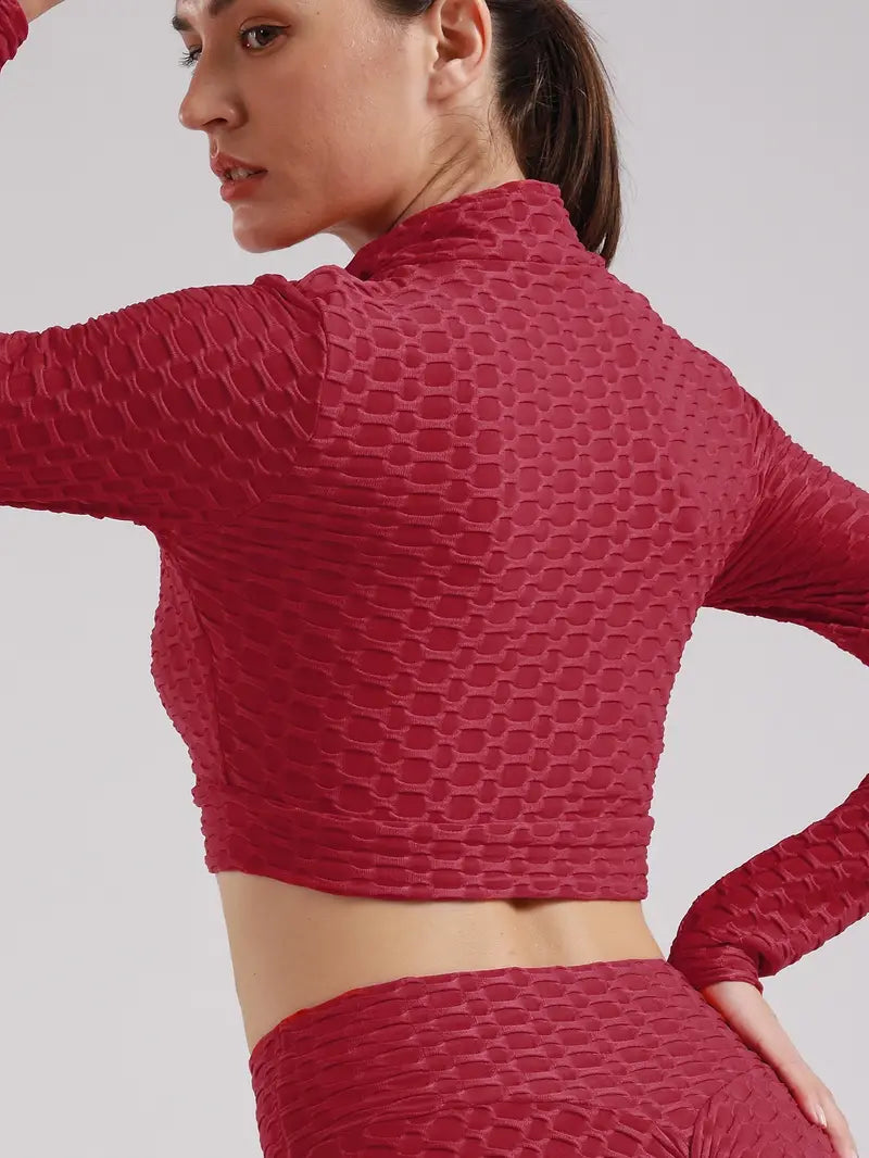GYMSQUAD® ANTI-CELLULITE JACKET- RED