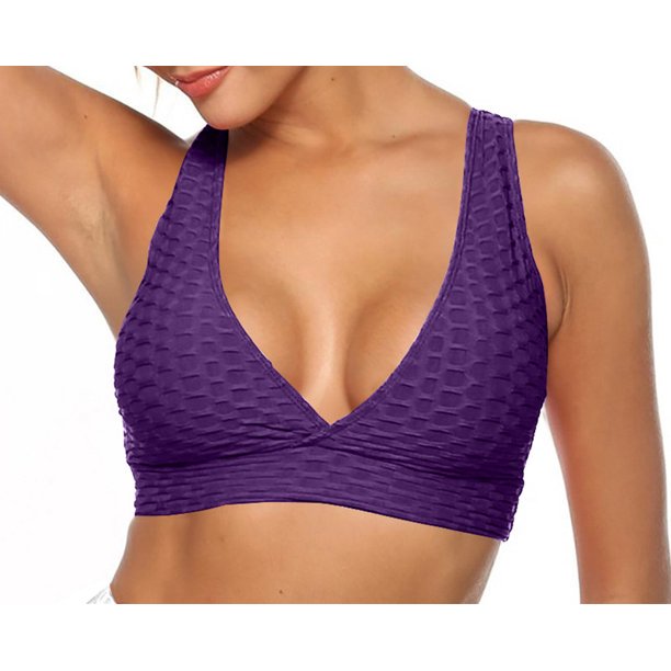 GYMSQUAD® SUPPORTIVE SPORTS BRA - PURPLE