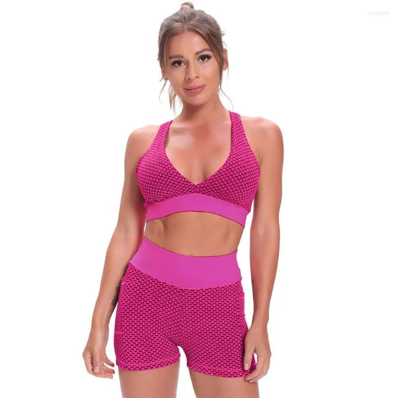 GYMSQUAD®  SEAMLESS SPORTS BRA - PINK