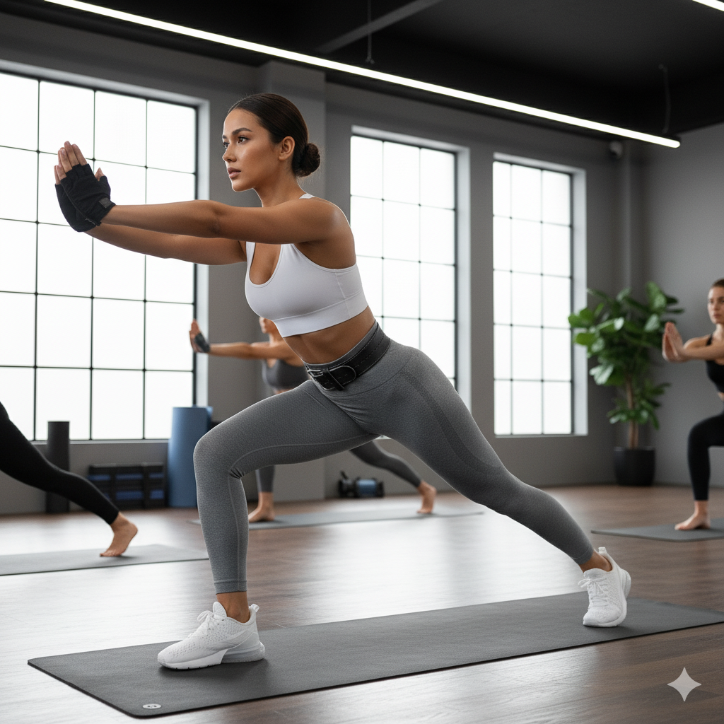 GYMSQUAD® PUSH UP & SEAMLESS LEGGINGS - BLUE