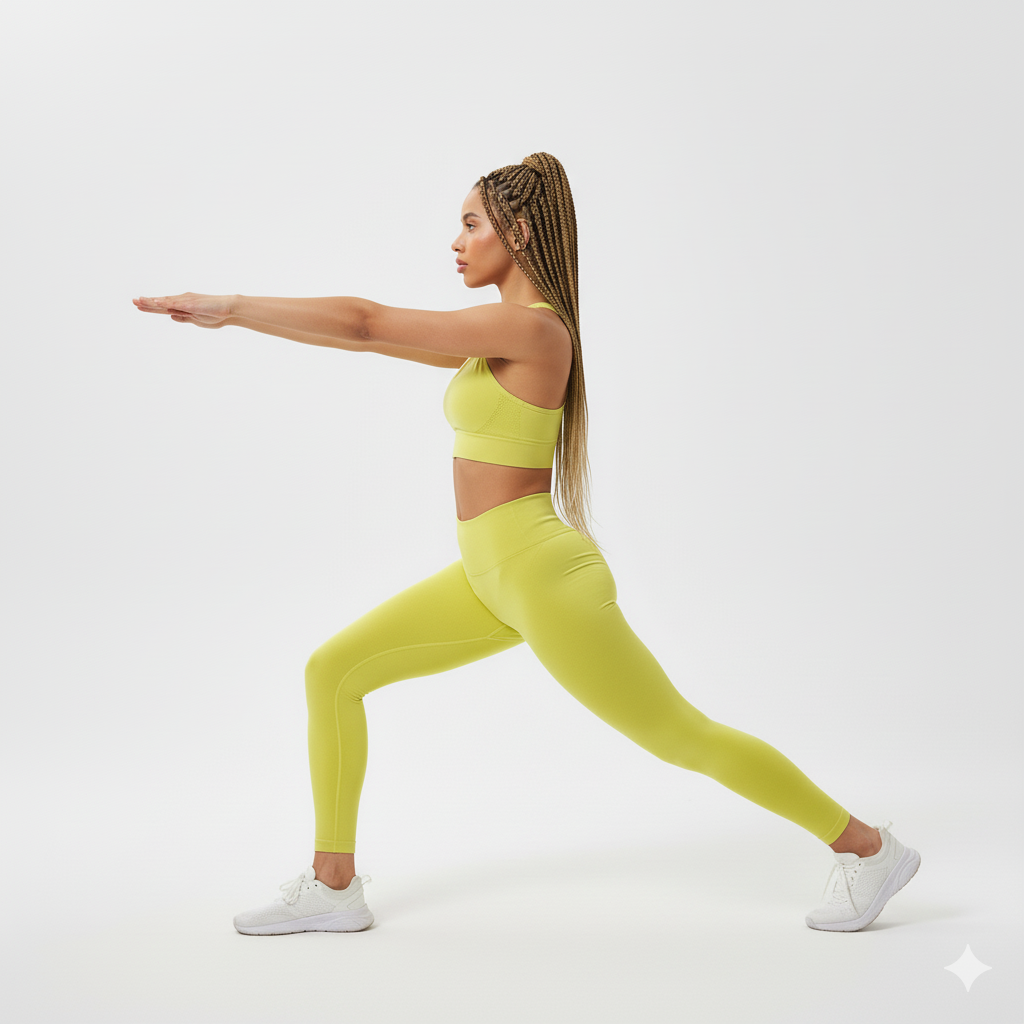 GYMSQUAD® PUSH UP & SEAMLESS LEGGINGS - YELLOW