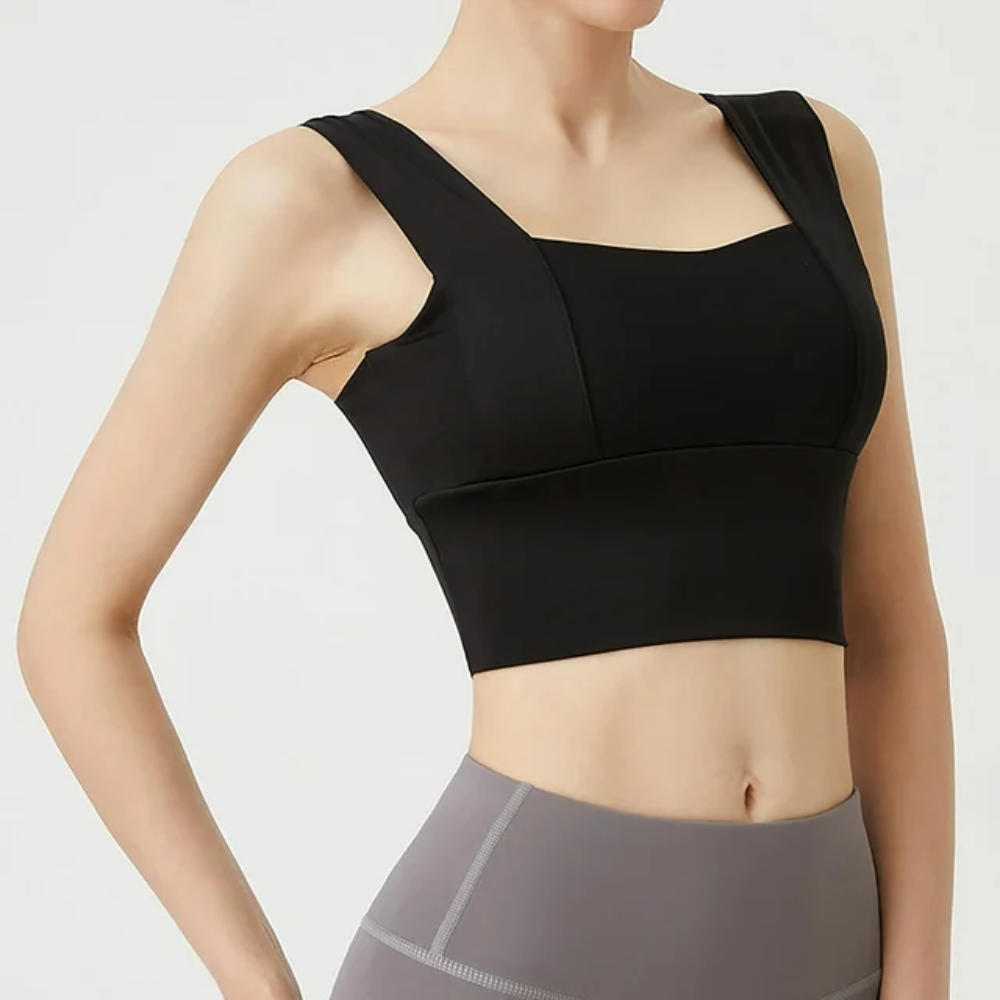 Gym Squad Broad Shoulder Top