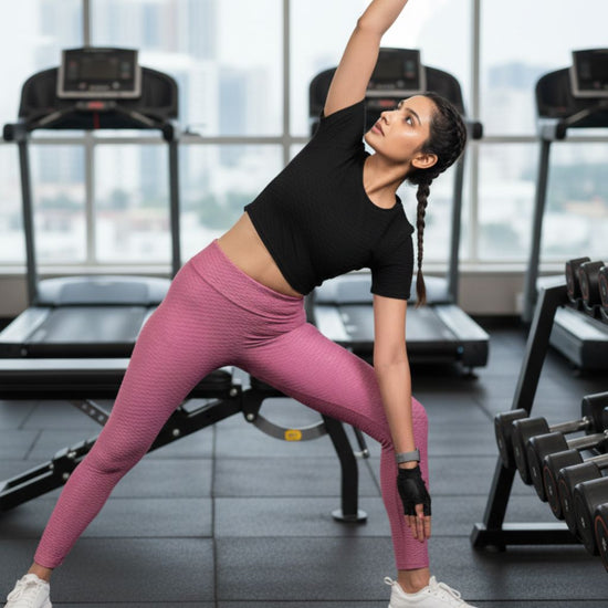 GYMSQUAD®  PUSH UP LEGGINGS - MAUVE