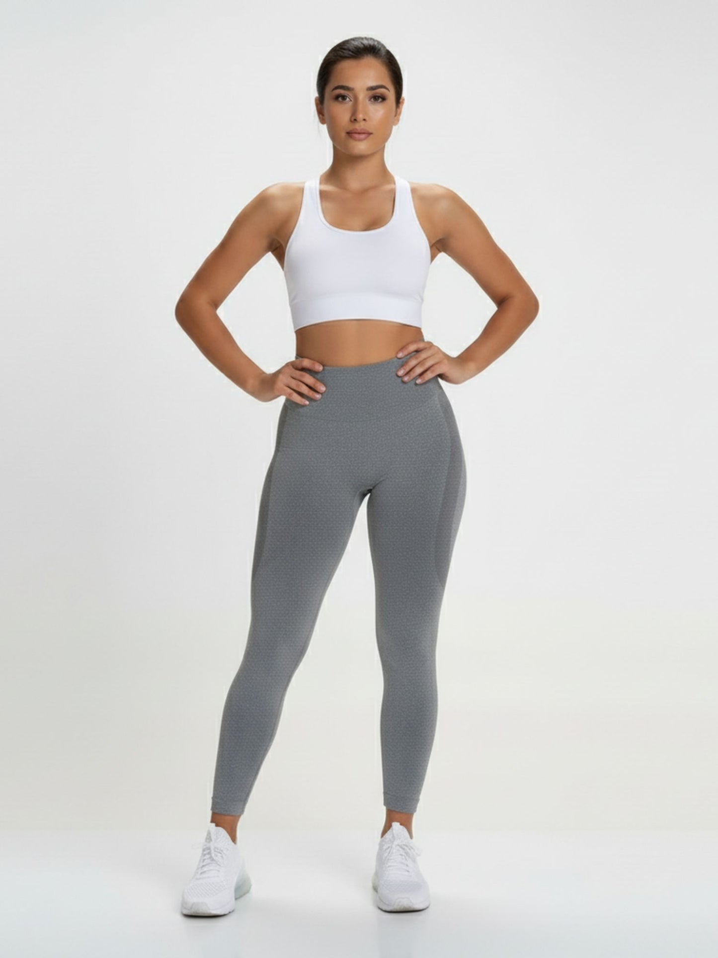 GYMSQUAD® PUSH UP & SEAMLESS LEGGINGS - GRAY