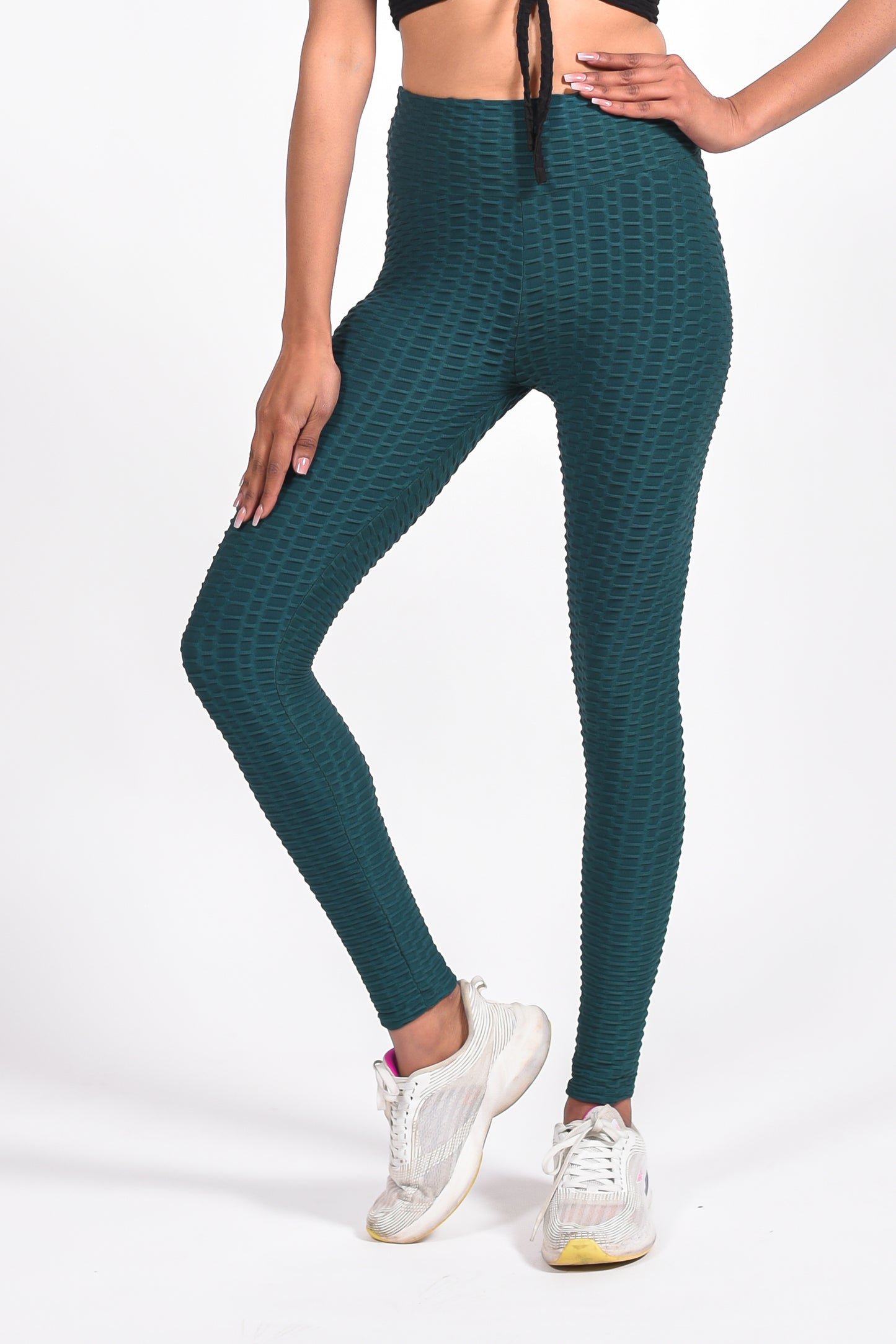 GYMSQUAD® ANTI-CELLULITE JACKET & LEGGINGS COMBO- GREEN