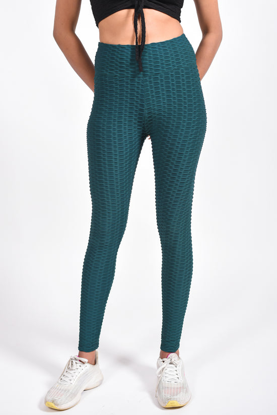 GYMSQUAD® ANTI-CELLULITE AND PUSH UP LEGGINGS - GREEN