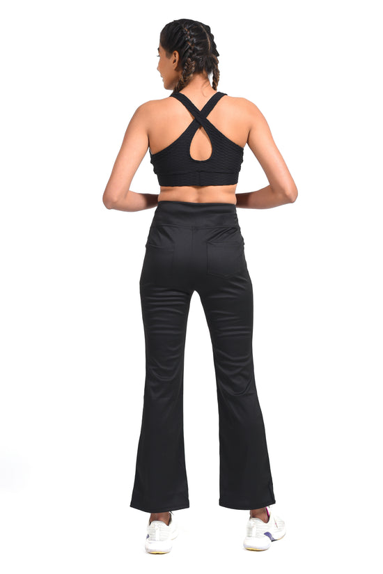 Performance High Waist Flared Pants | Calvin Klein® USA