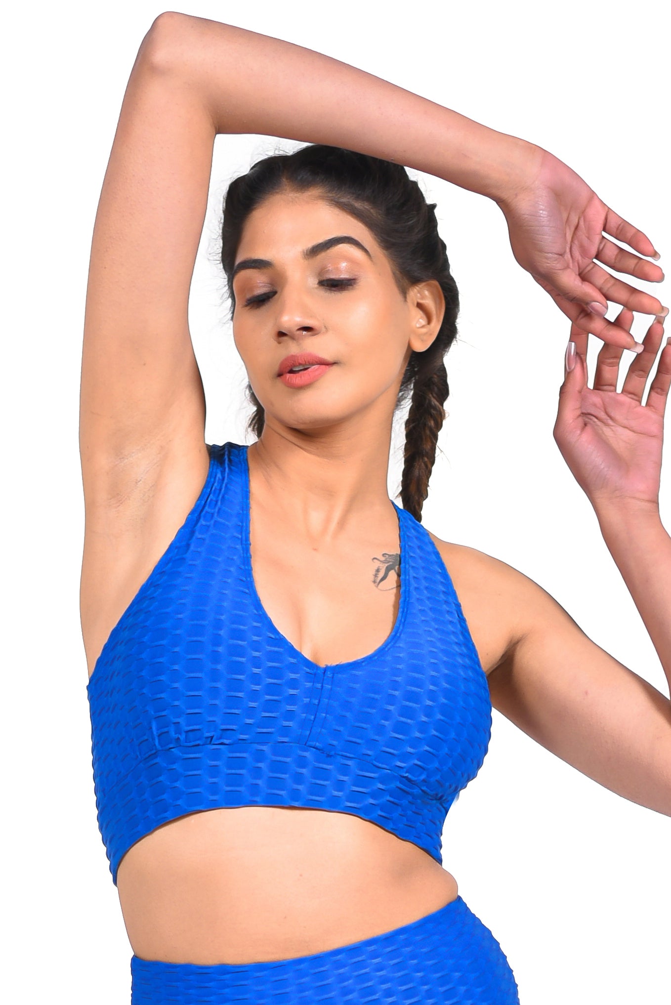 GYMSQUAD® SUPPORTIVE SPORTS BRA - BLUE