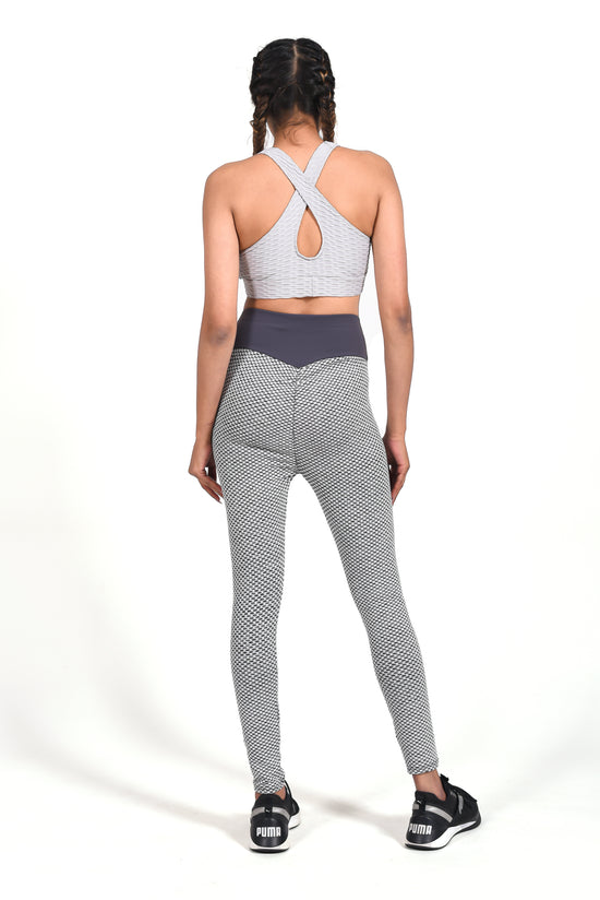 GYMSQUAD® SUPPORTIVE SPORTS BRA - GRAY