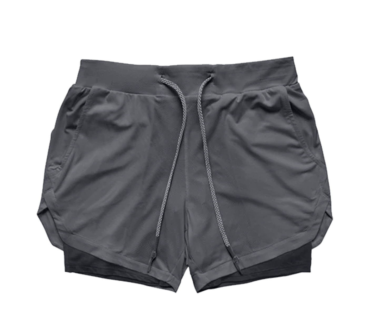 GYMSQUAD™ Innovative Men’s Sport Short - Ultimate Comfort (3 in 1 Features) - BLACK