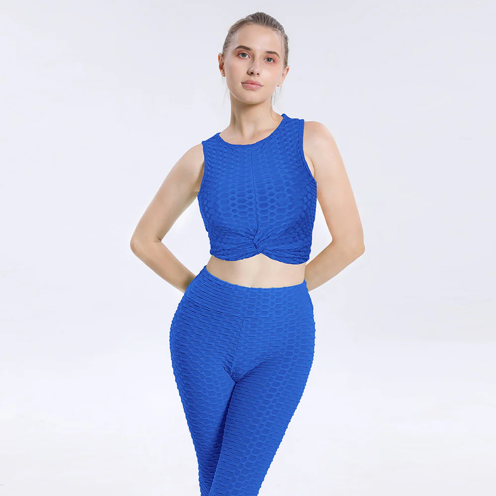 GYMSQUAD® ANTI-CELLULITE CROP TOP - RED