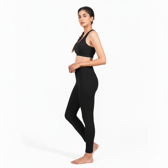 GYMSQUAD® PUSH UP FIT AND COMFY LEGGINGS -BLACK