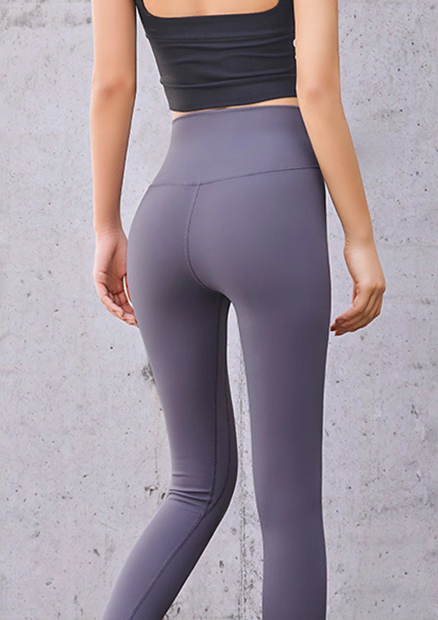 GYMSQUAD® PUSH UP FIT AND COMFY LEGGINGS -PURPLE