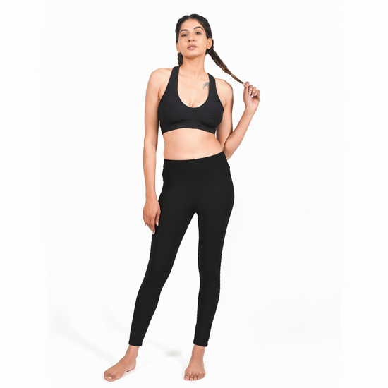 GYMSQUAD® PUSH UP FIT AND COMFY LEGGINGS -BLACK