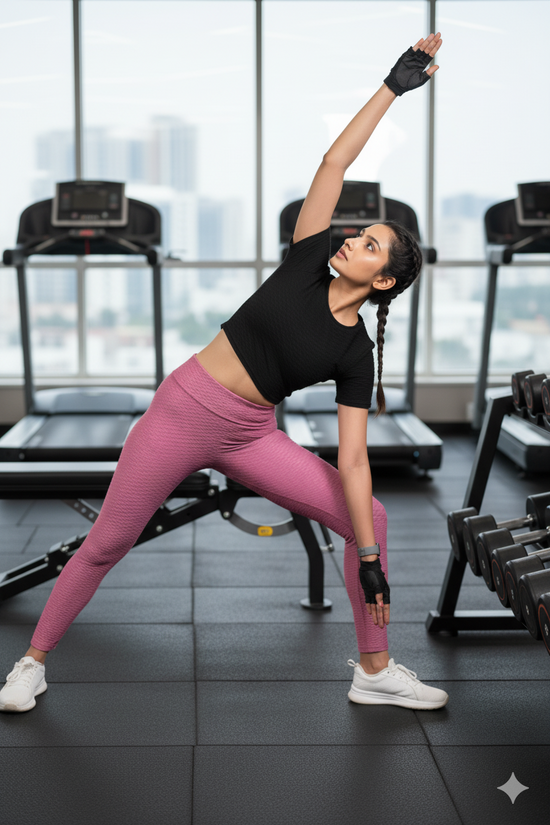 GYMSQUAD®  PUSH UP LEGGINGS - MAUVE