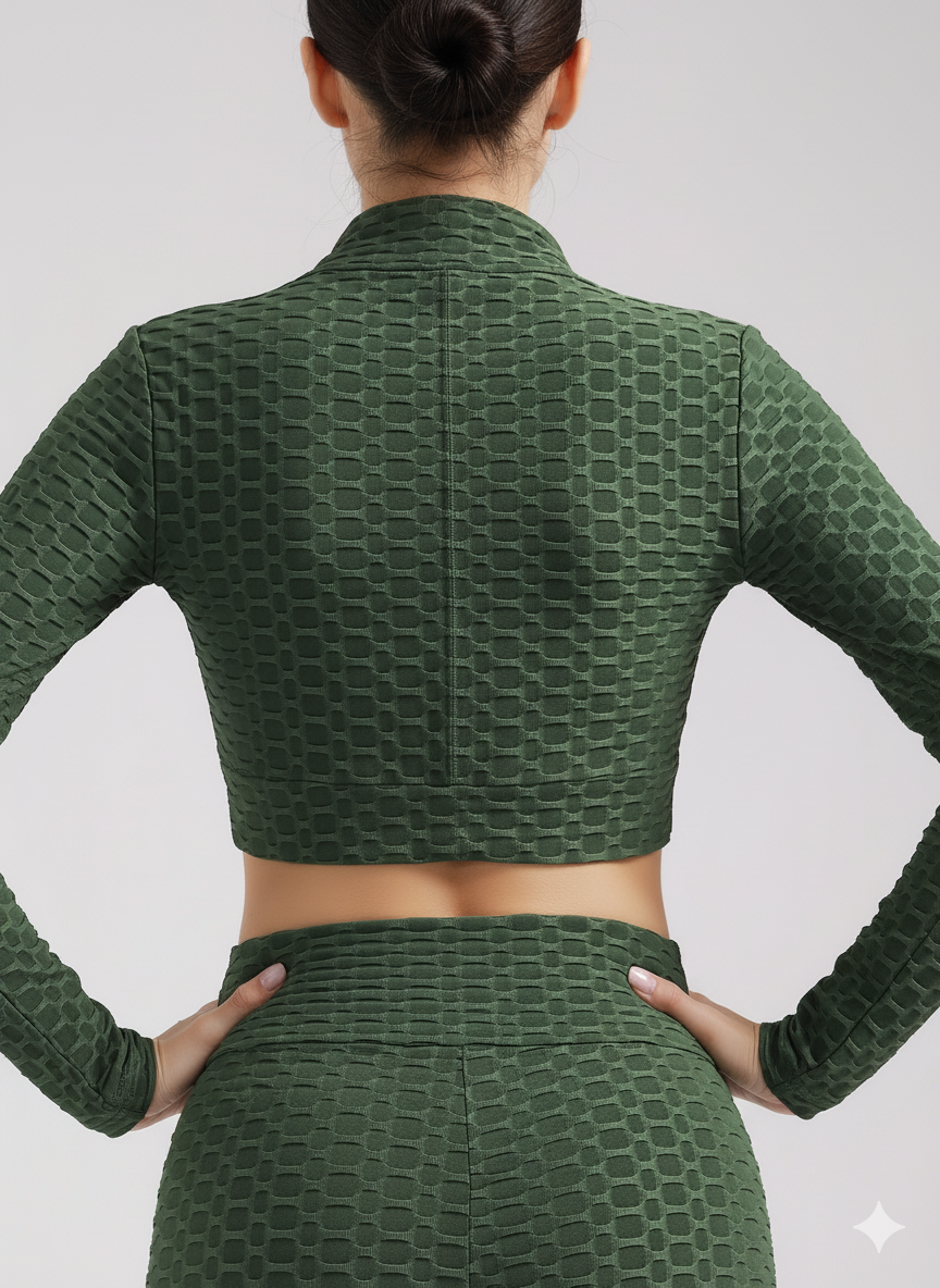 GYMSQUAD® ANTI-CELLULITE JACKET- GREEN