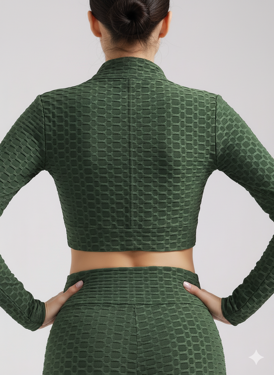 GYMSQUAD® ANTI-CELLULITE JACKET- GREEN