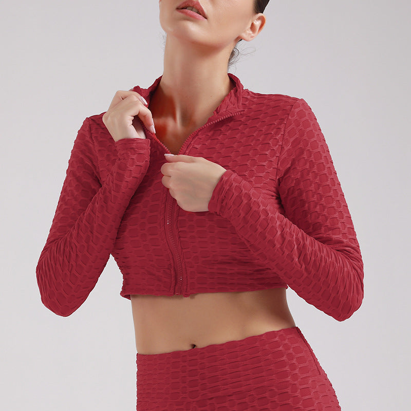 GYMSQUAD® ANTI-CELLULITE JACKET- RED