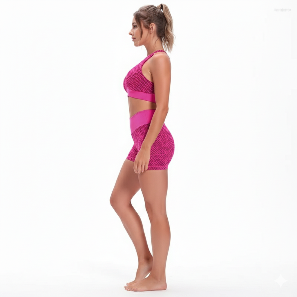 GYMSQUAD®  SEAMLESS SPORTS BRA - PINK