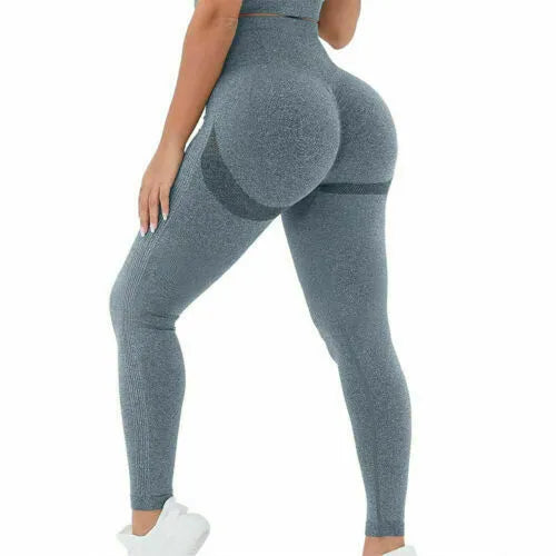 GYMSQUAD® PUSH UP & SEAMLESS LEGGINGS - BLUE