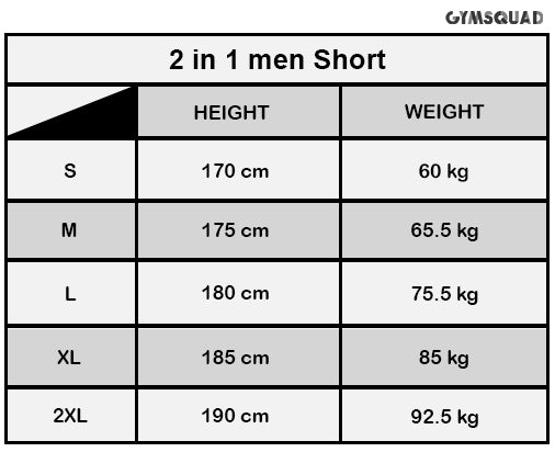GYMSQUAD™ Innovative Men’s 2 in 1 Sport Short & Legging - GRAYCAMO