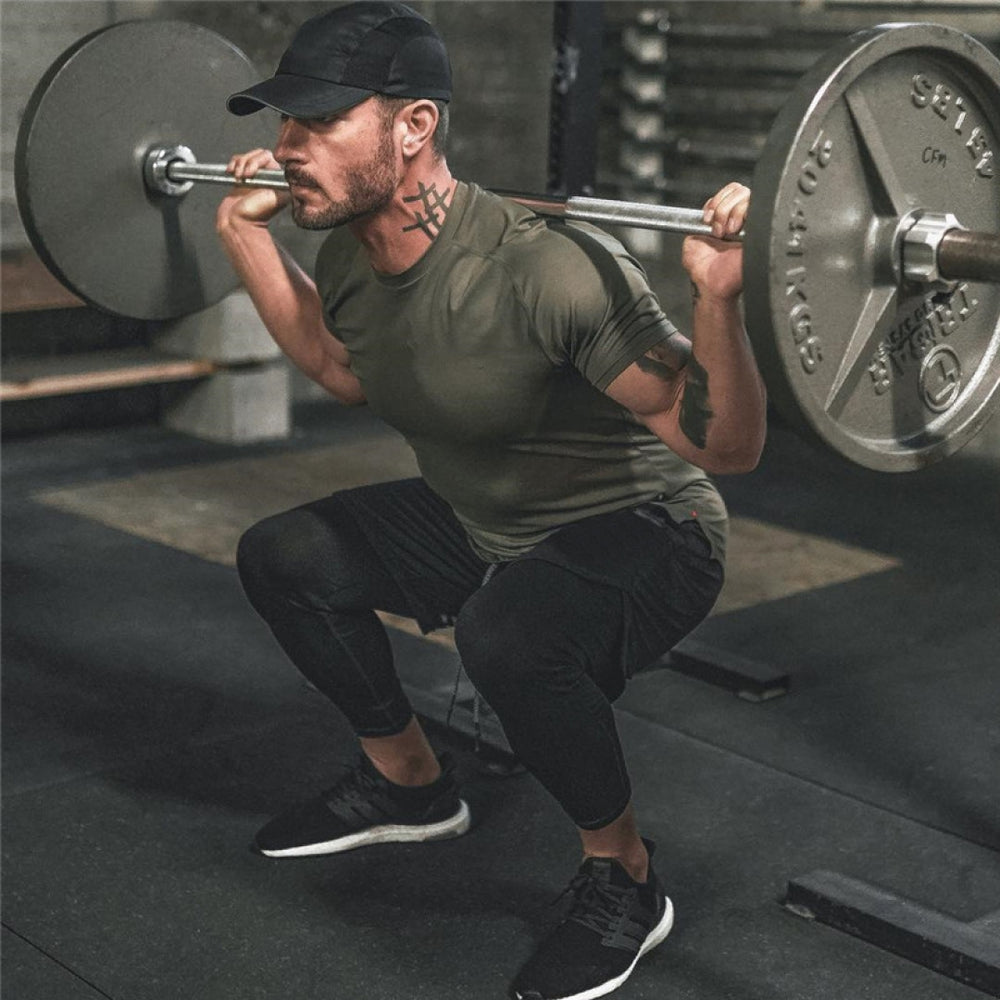 GYMSQUAD™ Innovative Men’s 2 in 1 Sport Short & Legging - Ultimate Comfort (3 in 1 Features)