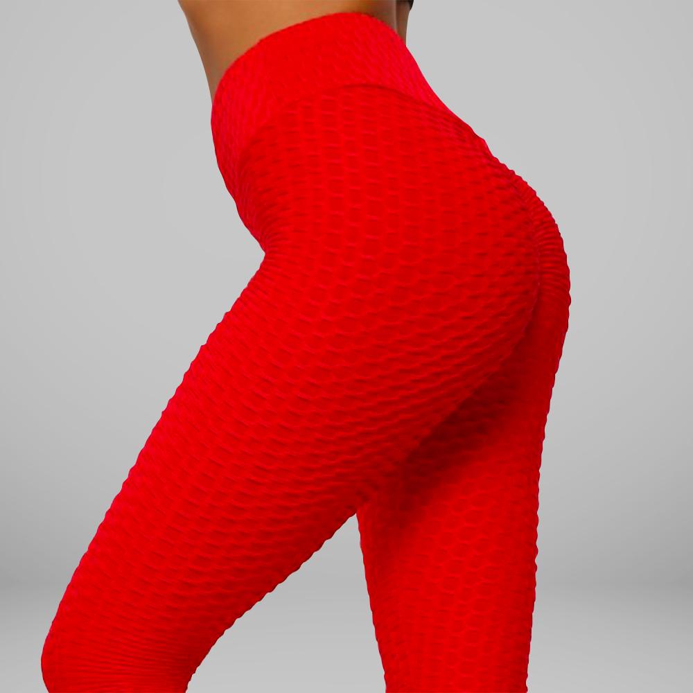 GYMSQUAD® PUSH UP LEGGINGS - RED